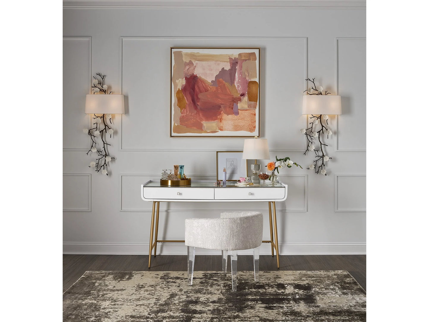 Universal - Love. Joy. Bliss. Miranda Kerr Home Love Joy Bliss Vanity Chair