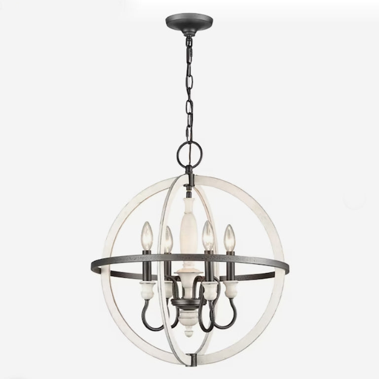 BROWNELL 20'' WIDE 4-LIGHT CHANDELIER - FREE SHIPPING !!!