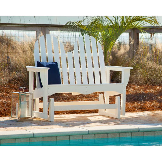 POLYWOOD Classic Adirondack 48" Glider FREE SHIPPING