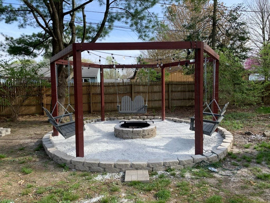 POLYWOOD Vineyard Adirondack 48" Swing FREE SHIPPING