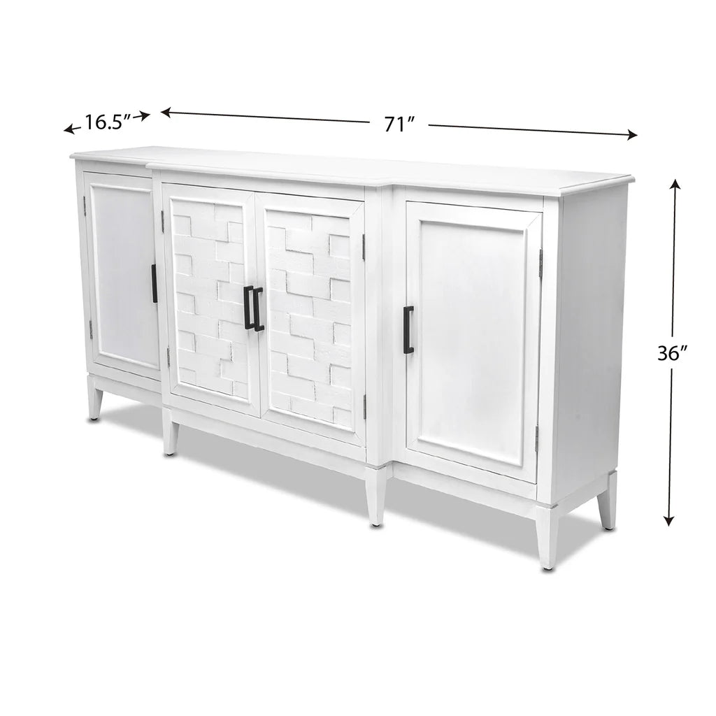 Sea Winds - Siesta Key 4-Door Credenza