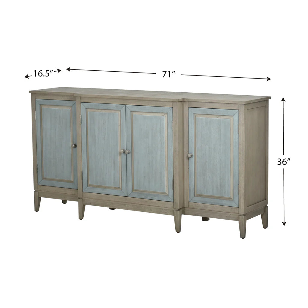 Sea Winds - Sanibel 4-Door Credenza