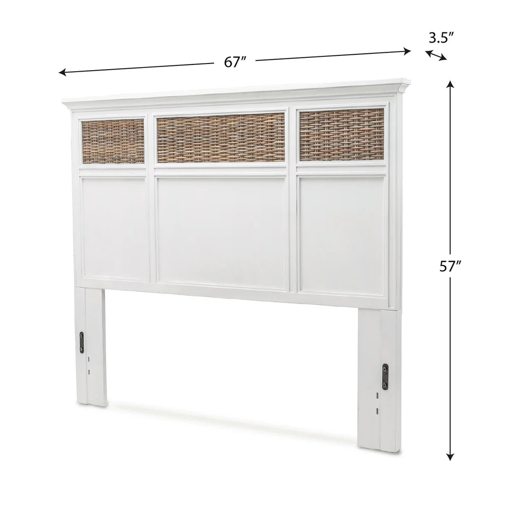 Sea Winds - Kauai Wood Headboard Queen