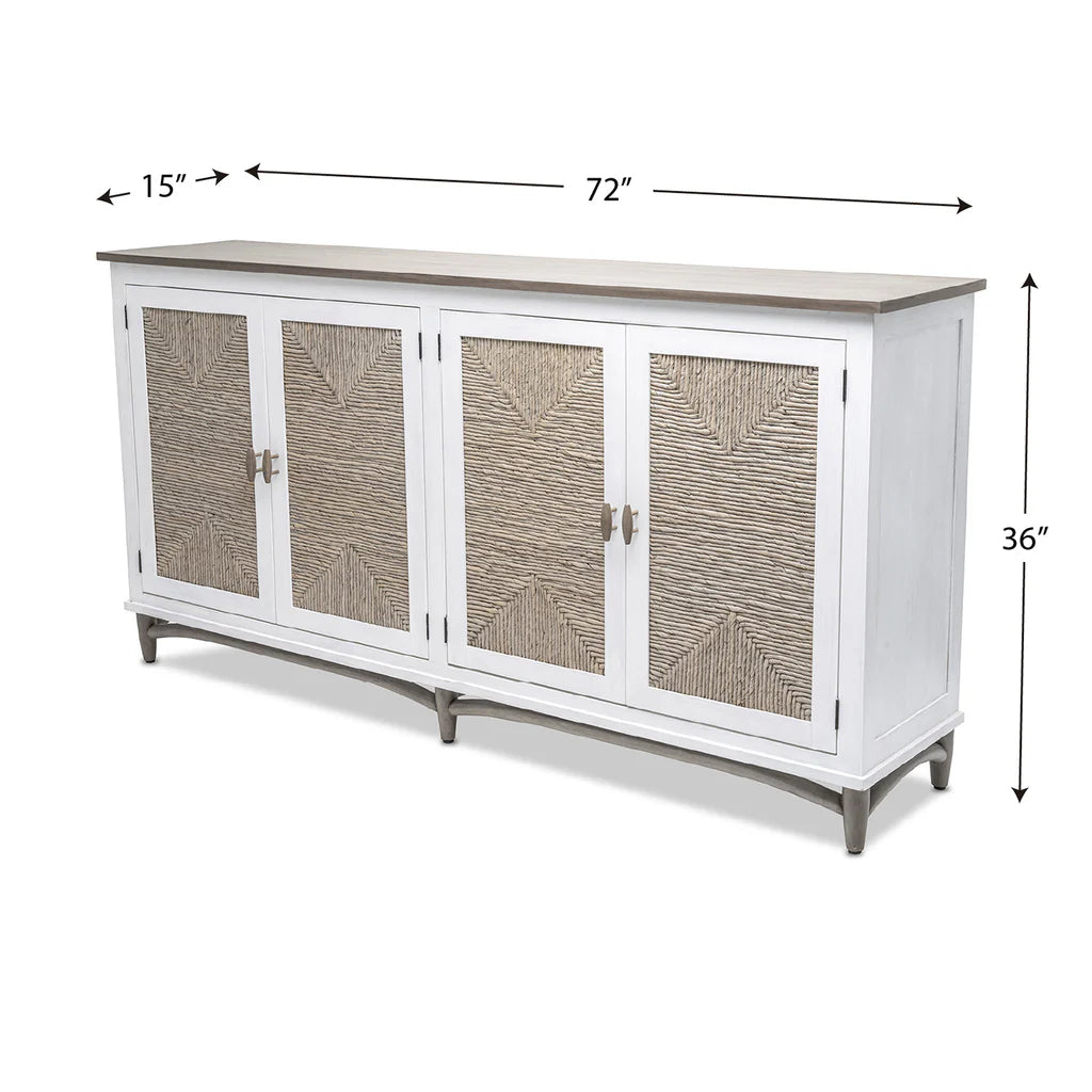 Sea Winds - Port Royale 4-Door Credenza