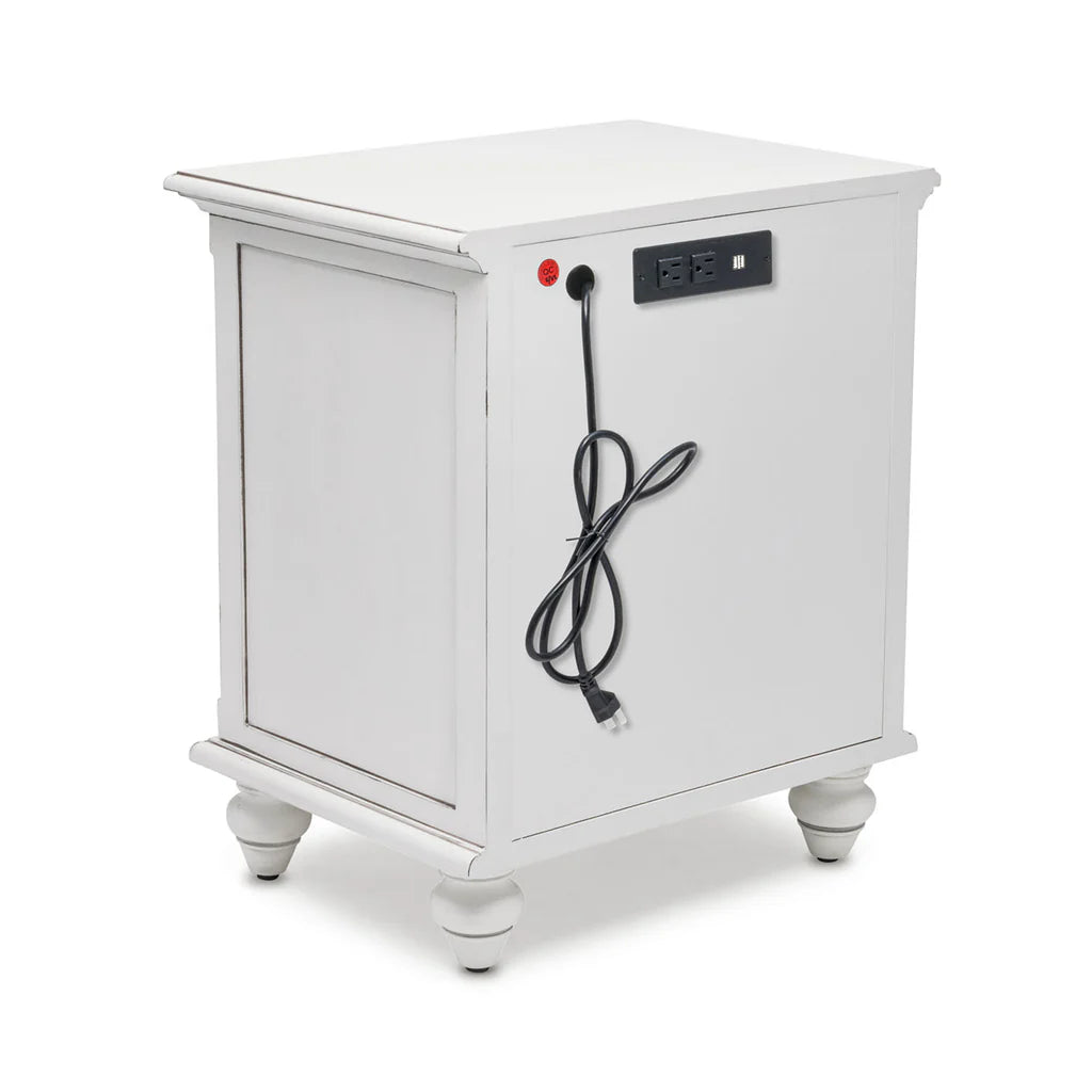 Sea Winds - Monaco 2 Drawer Electrified Nightstand