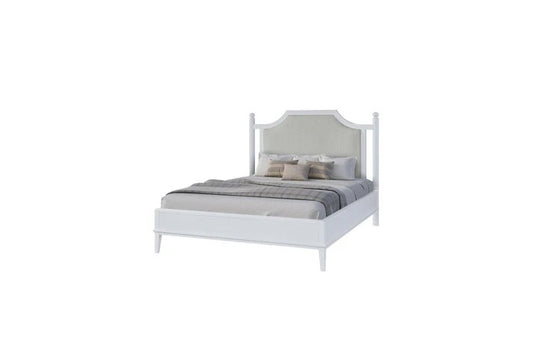 Pleasant Hill - Ivory Upholstered Bed Queen