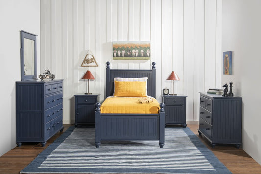 Tykes - Cottage Twin Bed in Denim