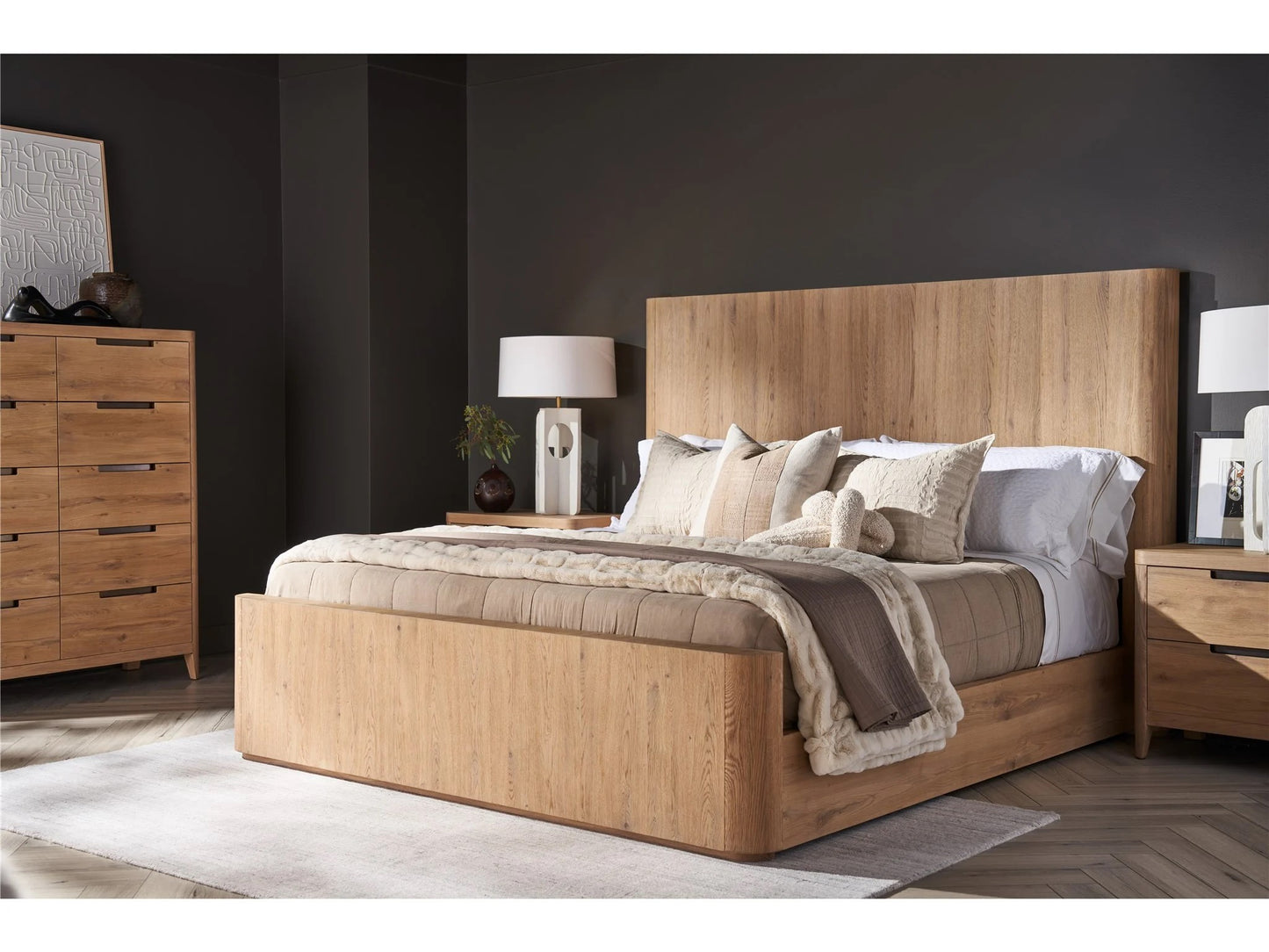 Universal - New Modern-Modern Walker Panel Bed California King