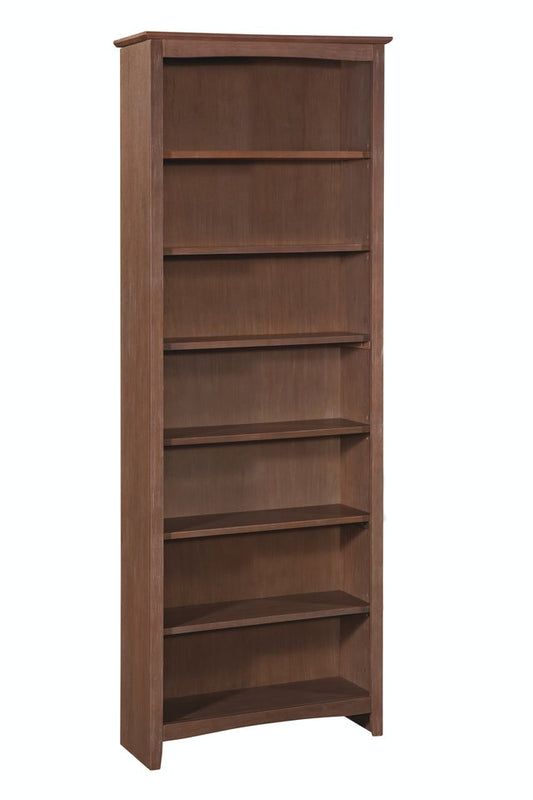 Home Accents - 84" H Shaker Bookcase in Espresso