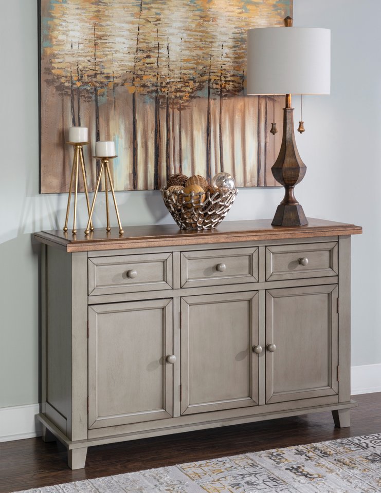 Vista - Buffet in Hickory & Stone