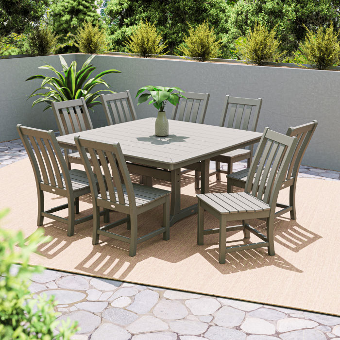 POLYWOOD Vineyard 9-Piece Dining Set FREE SHIPPING