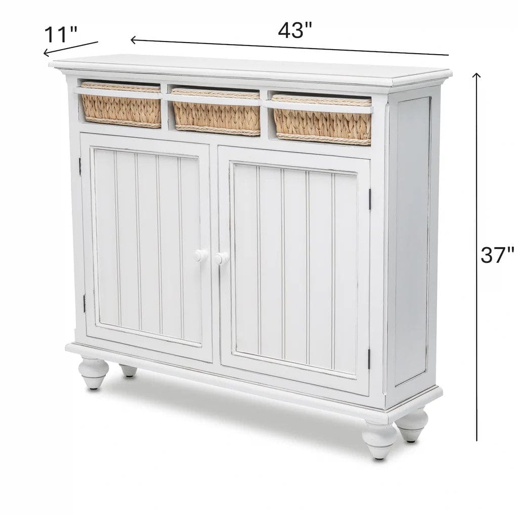 Sea Winds - Monaco Entry Cabinets w/ Baskets