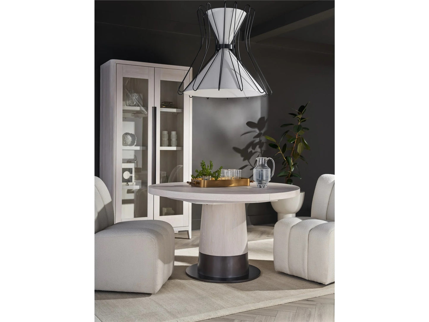 Universal - New Modern-Modern Zella Display Cabinet
