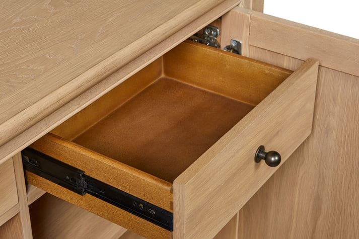 Pleasant Hill - Suede Bar Cabinet