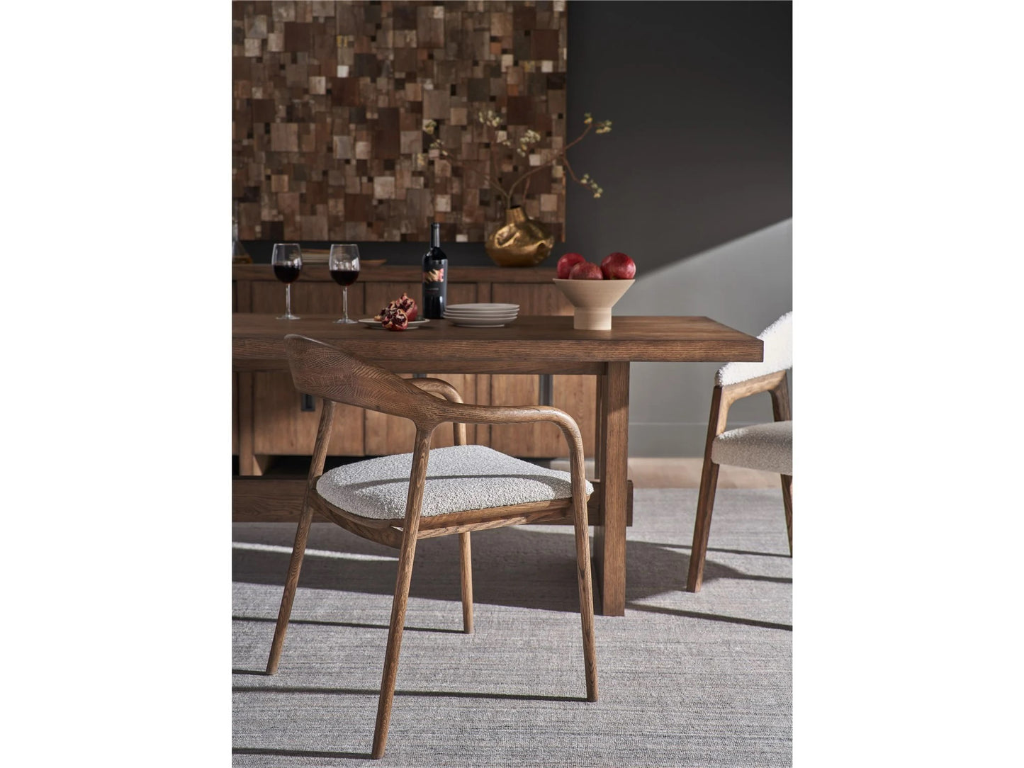 Universal - New Modern-Modern Echo Dining Arm Chair