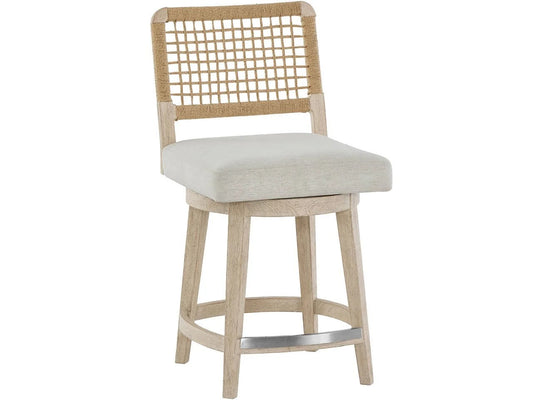 Universal - Oasis-Coastal Living Home Dockside Swivel Counter Stool