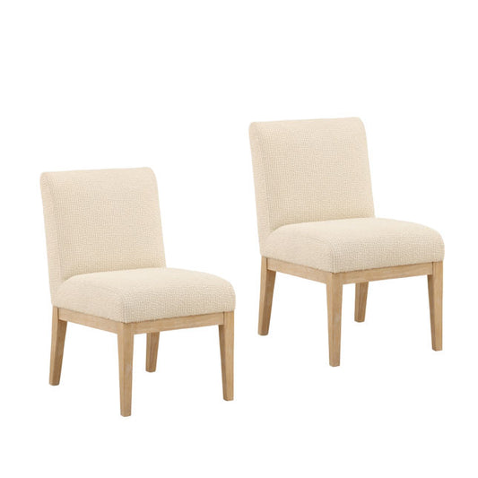 Jalen Dining Chair Set of 2 Cream