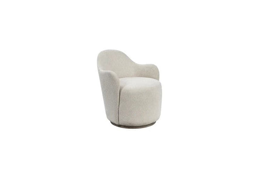 Trilogy - Ivory Barrel Chair
