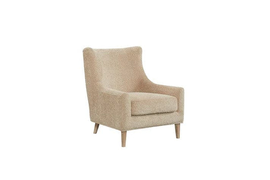 Elure - Caramel Hi-Back Accent Chair