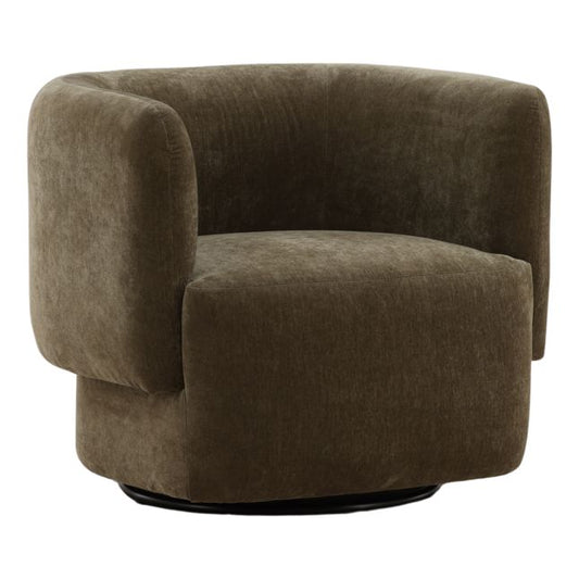 Toph Swivel Chair Moss Olive