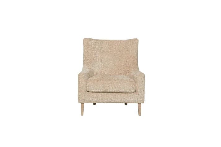 Elure - Caramel Hi-Back Accent Chair