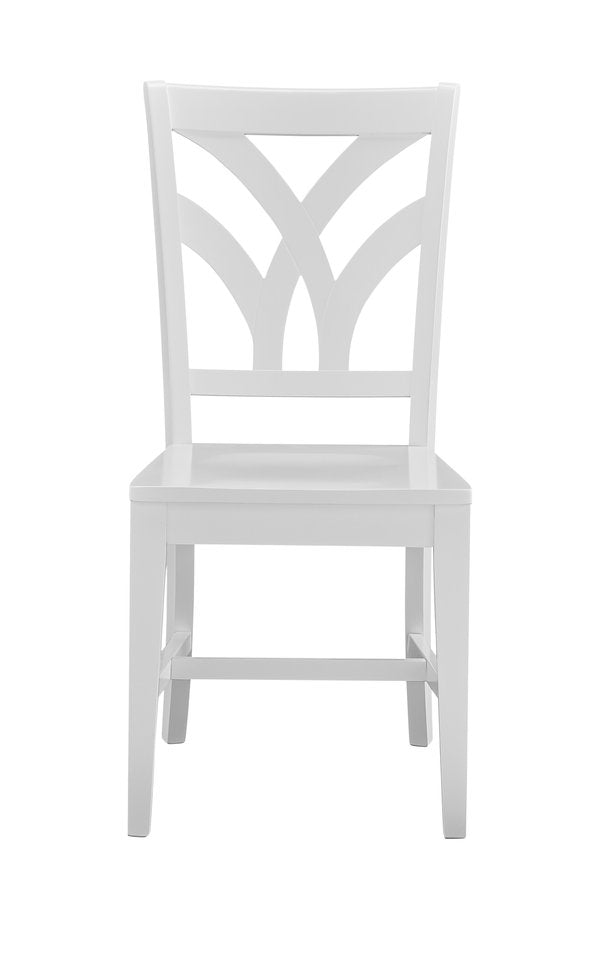Hampton - Palm Chair in Pure White (Set of 2)