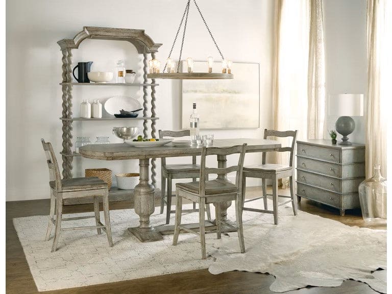 Hooker Furniture - Casual Dining Alfresco La Riva Ladder Back Swivel Counter Stool