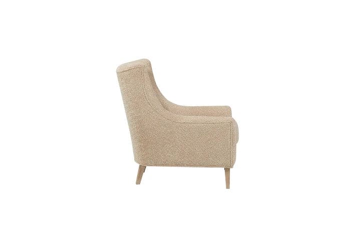 Elure - Caramel Hi-Back Accent Chair
