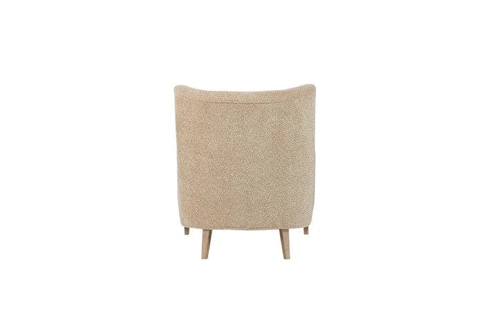 Elure - Caramel Hi-Back Accent Chair