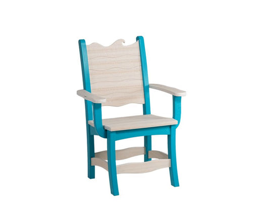Finch - Wave Dining Chair w/ Arms