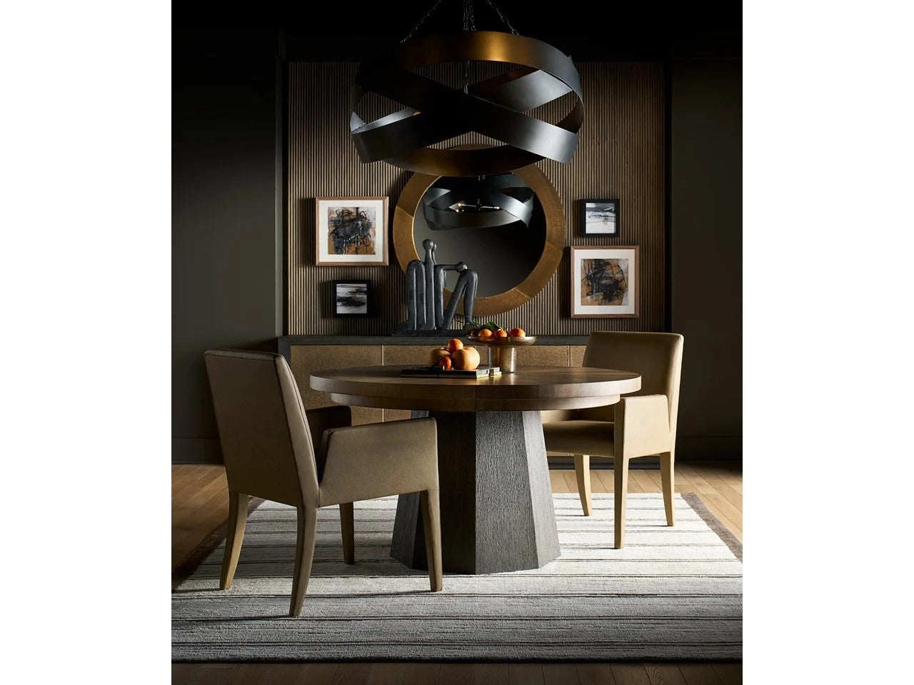 Universal - Mist & Veil-Modern Brume Arm Chair