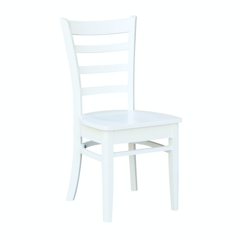 Hampton - Emily Chair in Pure White (Set of 2)