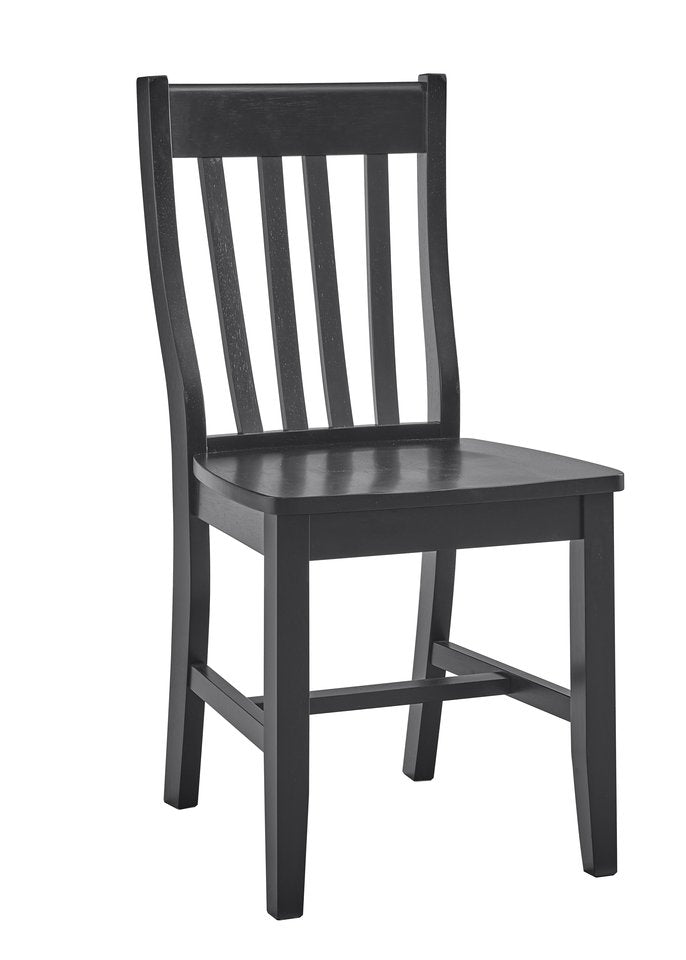 Dining Essentials - Cafe Chair in Black (Set of 2)