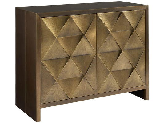 Universal - Sable & Desert-Modern Origami Hall Chest
