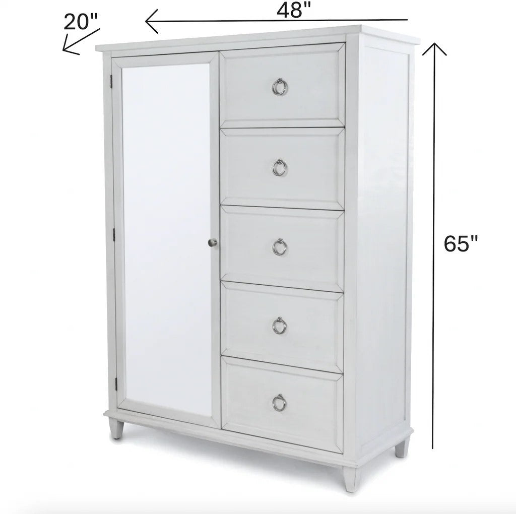 Sea Winds - Point Breeze Mirrored Door Chest