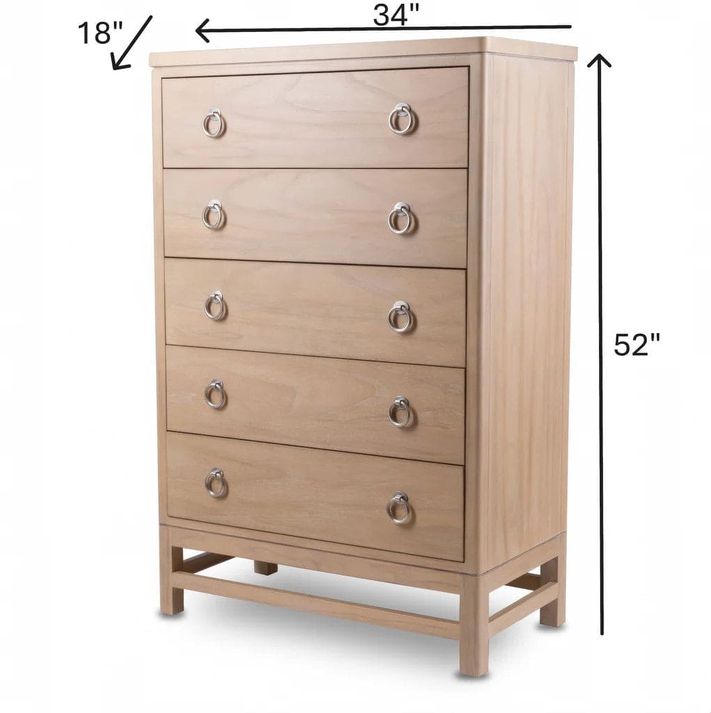 Sea Winds - Monterey 5 Drawer Chest