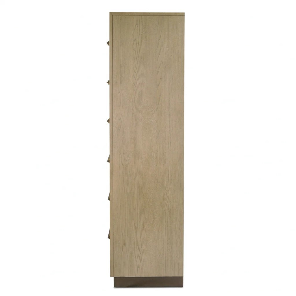 Sea Winds - Rio Vista Woven Mirrored Door Chest