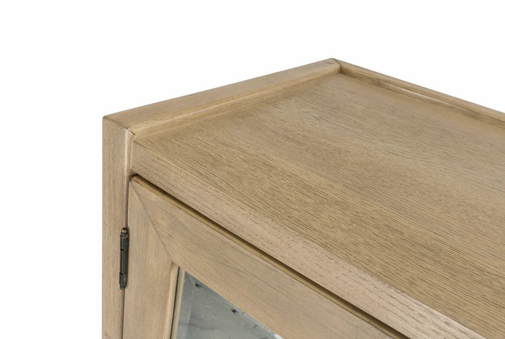 Sea Winds - Rio Vista Woven Mirrored Door Chest