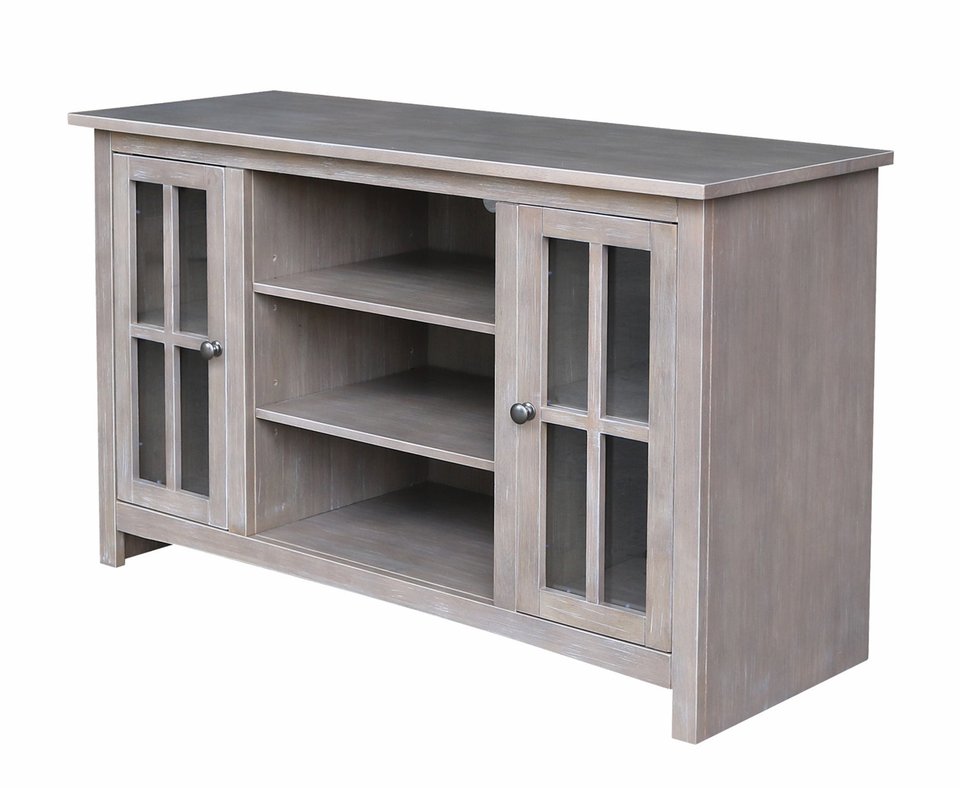 Home Accents - 48" H TV Stand in Taupe Gray