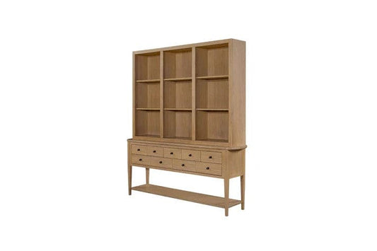 Pleasant Hill - Suede 2 Piece Credenza & Hutch