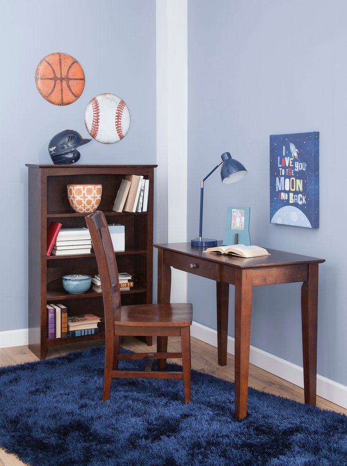 Home Accents - Student Desk in Espresso