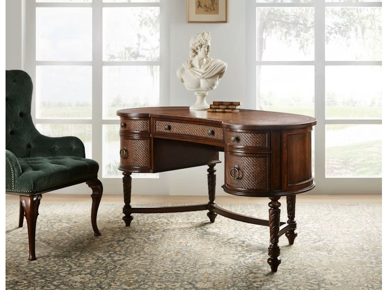 Hooker Furniture - Home Office Charleston Kidney Writing Desk