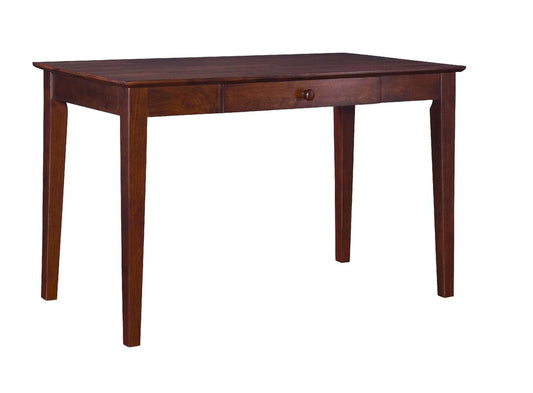Home Accents - 48" W Writing Table w/ Drawer in Espresso