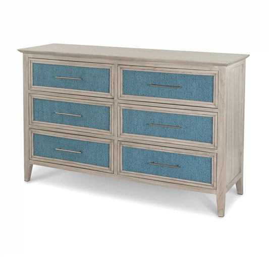 Sea Winds - Ocean Isles 6 Drawer Woven Dresser