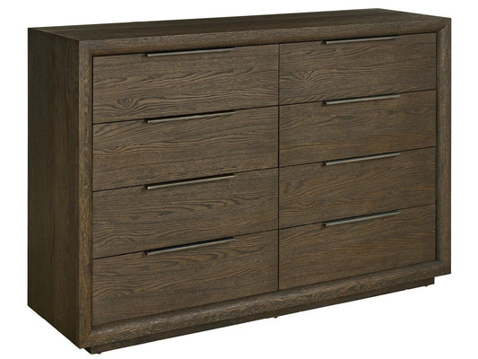 Universal - Sable & Desert-Modern Sable Eight Drawer Dresser