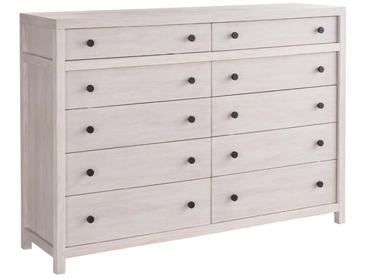 Universal - Dwell River Rock Ten Drawer Dresser
