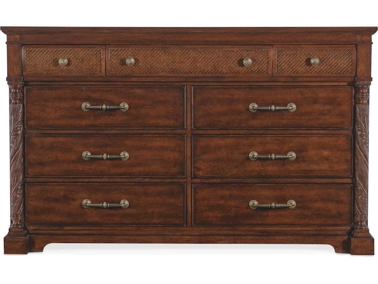 Hooker Furniture - Bedroom Charleston Nine-Drawer Dresser