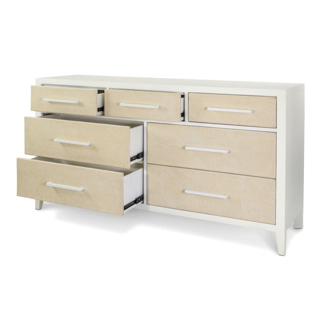 Sea Winds - Miramar 7 Drawer Woven Dresser