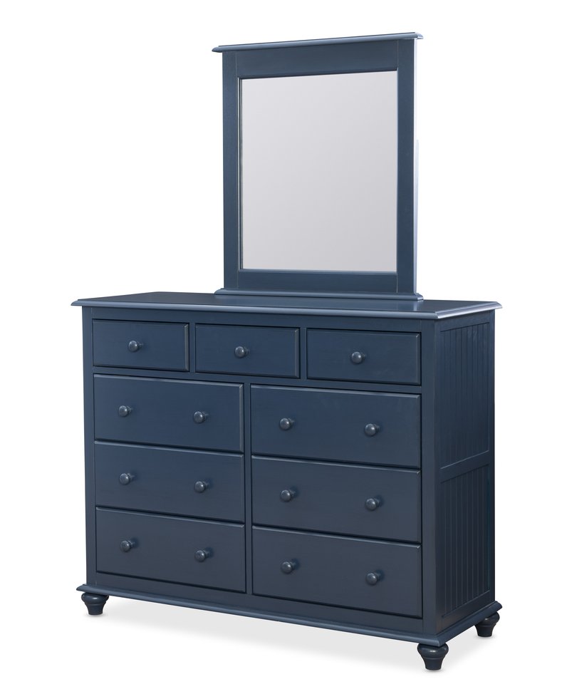 Cottage - 9 Drawer Dresser in Denim
