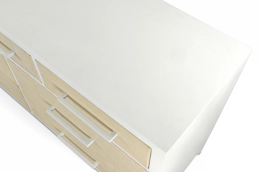 Sea Winds - Miramar 7 Drawer Woven Dresser